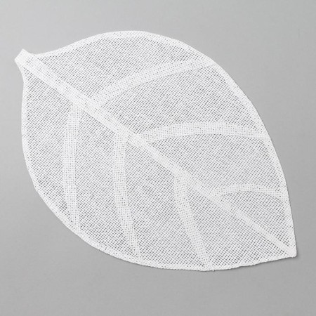 Serving shade "Leaflets", central white, 30*45 cm-1