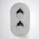 The shower system wasserkraft a174868 Thermo, built -in, thermostat, tropical shower, chrome 1012020