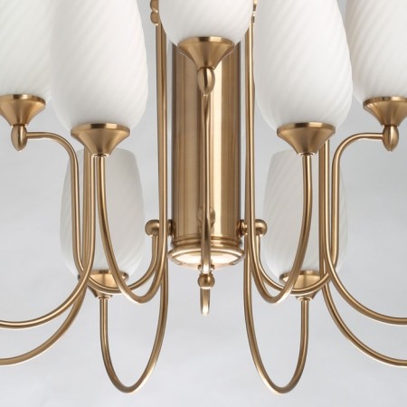 Palermo chandelier, size 80x108x80 cm, 480W 12xe27 IP 20-10