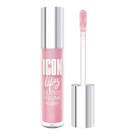 Luxvisage icon lips lip gloss, with volume effect, tone 508 Lilac Pink, 3.4 g