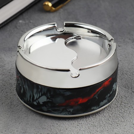 Tiger ashtray, 9 x 5 cm-2
