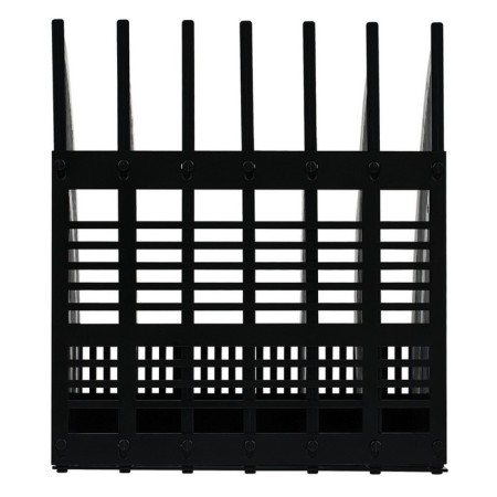 Settlement, vertical, line, 6 departments, black-3