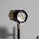 Sconces "torn" Led 3000k black 55x15x15cm