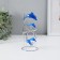 Dolphins pendulum 1 Bol and 3 Mal 9.5 x 8 x 19.5 cm