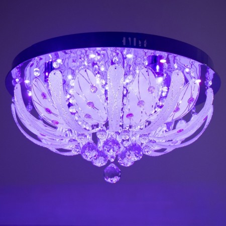 Svetogor Svetogor "Orleans" 5x60W E27 LED lighting chrome 50x50cm-7