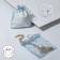 Gift bag "Fairytale stars", 10 × 12, blue color with gold