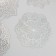 Stickers for creativity "Holography. Snowflakes" d = 10 cm set 10 pcs 0.2x14x11 cm