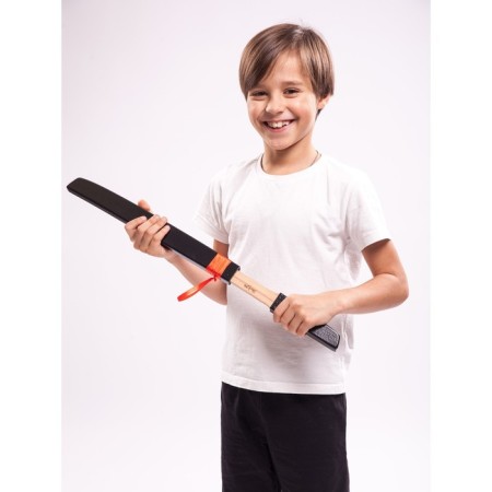 Wooden sword "Vakzashi", in a sheath, black color, beech-6