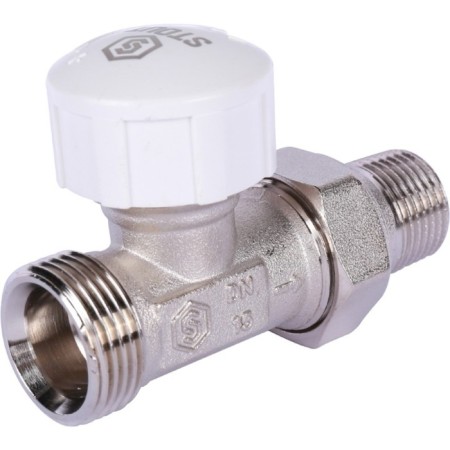 Thermostatic valve Stout SVT-0001-100015, straight, 1/2 "x 3/4"-1