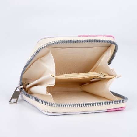 Lightning wallet, pink/white color-3