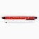 Automatic matte handle "Happy New Year!", Mix, blue paste 0.7 mm