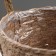 Kashpo wicker "safari" with handles, 25.5x25x23 cm, natural
