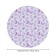 The tablecloth “Summer butterflies”, round, oxford, elastic band, size 140x140 cm, diameter 105-120 cm