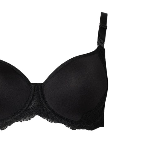 Women's bra for feeding, black color, size 85D-5