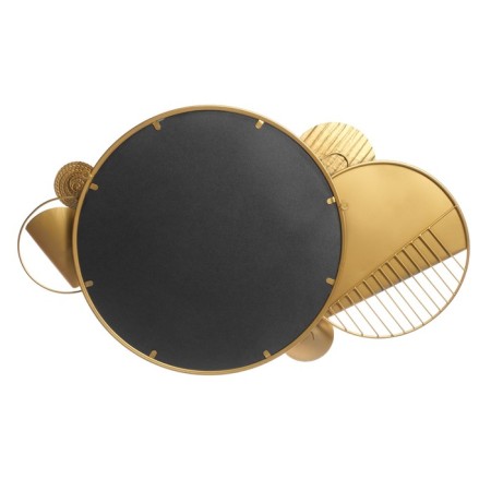 Decor Wall metal with a mirror "Style" blue-gold 59.7x98.4x6.4 cm-3