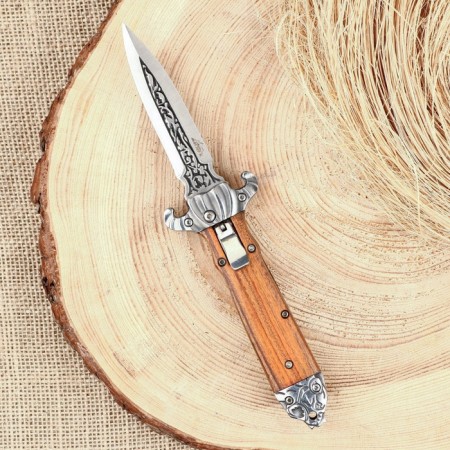 The knife of the folding "dagger" is 21.2cm, the blade is 87mm/2.5mm