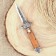 The knife of the folding "dagger" is 21.2cm, the blade is 87mm/2.5mm