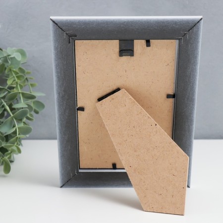 Photo frame Plastic "Mira" 10x15 cm 647261-4, white (plastic screen)-3