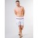 Male ISee shorts, size 46, white color