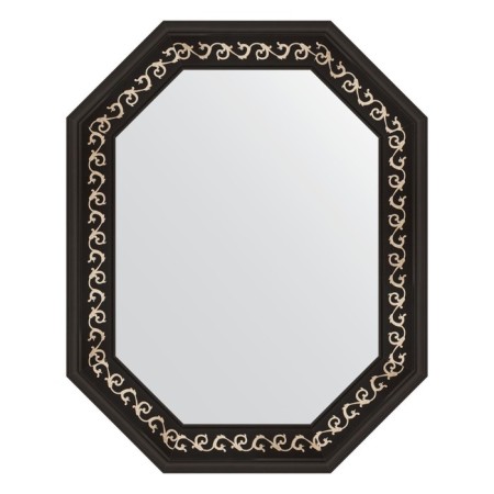 Mirror in the baguette frame, black Ardeko 81 mm, 59x74 cm