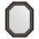 Mirror in the baguette frame, black Ardeko 81 mm, 59x74 cm