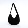 Youth bag with zipper, black color