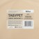 Round stool, 4 supports "Economy", chipboard, ivory color
