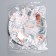 Disposable plate paper "Butting money", 18 cm