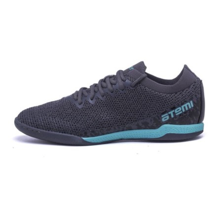 Beats football ATEMI SBA-003 Indoor, gray/turquoise, size 44-4