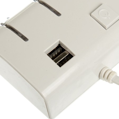 Smuster Rapper, 3 Nests, 2 USB 1 A, 60 W, 12/24 V, backlight, wire 70 cm-1