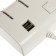 Smuster Rapper, 3 Nests, 2 USB 1 A, 60 W, 12/24 V, backlight, wire 70 cm