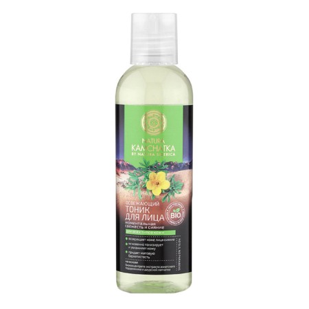 Facial tonic Natura Kamchatka “Instant Freshness and Shine”, refreshing, 200 ml
