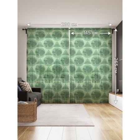 Photo "Green Dragon", size 145x265 cm, 2 pcs-1