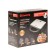 Multigril Sakura SA-7424, 750 W, 3 interchangeable panels, anti-stick coating, gray-black