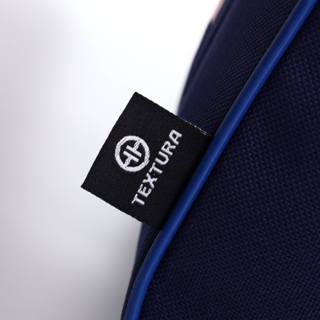 Road bag, textura, small size, blue color-6