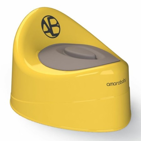 Pot children's amrobaby fort, with a lid, yellow color-4