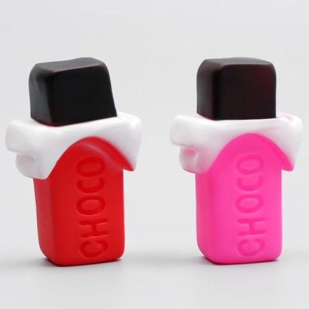 Игрушка пищащая "Choco" для собак, 8 x 5 см, микс цветов-3