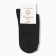 Male socks, black color, size 25-27
