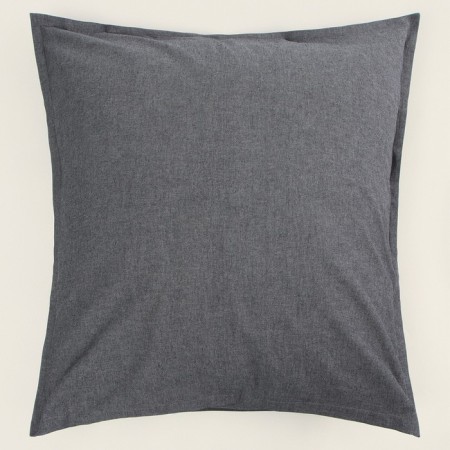 Pillowcase SL Home "Denim" 70*70+2 cm, central dark, 100% greedy cotton-4