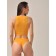 Women's top with a halter neckline Mirey Top Halter Neck, size 44-46, mango color