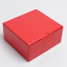 Gift folding box, packaging, “red”, 15 x 15 x 7 cm