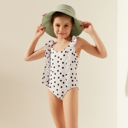 Swimsuit Assed children's minku color white growth 134-140 cm