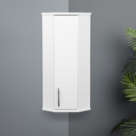 Cabinet hinged for the bathroom corner "PS", 25 x 25 x 70 cm-1