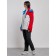 Ski costume female winter, size 50, red color