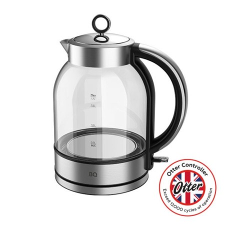 Electric kettle BQ KT1845G, 1.7 l, 2200 watts, glass