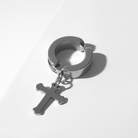 Mono-serg "cross" mini, color silver-1