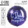 Shard foil circle 18 "Happy Birthday. Cosmos", purple color