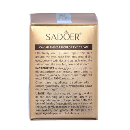 A nutritious eye cream with hyaluronic acid, against swelling and wrinkles, 60 g-3