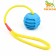 Toy "A ball reinforced on a rope", 43 cm, ball 6 cm, blue