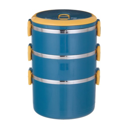 Lunch box, 1.65 l, retains heat 2 hours, 3 levels